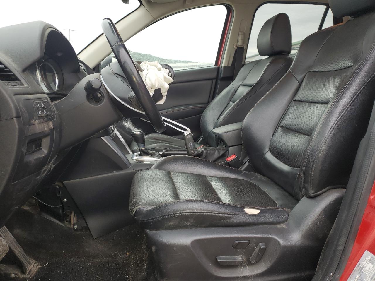 2015 Mazda CX-5 VIN JM3KE4DY0F0484253 Copart auction photo, front end / side damage thumbnail 7