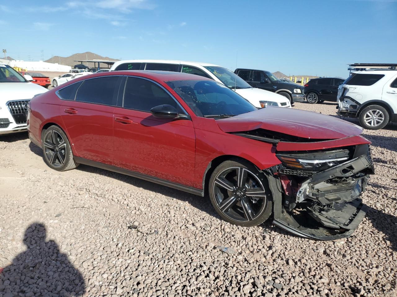 2024 Honda Accord VIN 1HGCY2F59RA061070 Copart auction photo, front end damage thumbnail 4