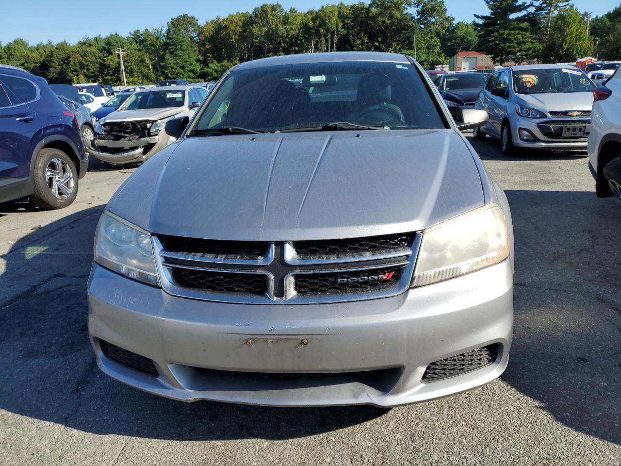 2013 Dodge Avenger VIN 1C3CDZAB7DN742317 Copart auction photo, side damage thumbnail 5