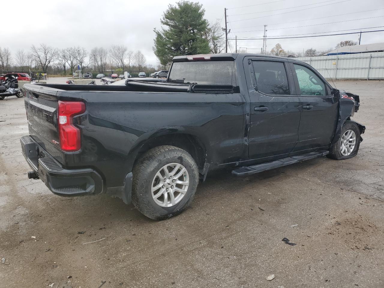 2020 Chevrolet Silverado VIN 1GCUYEED7LZ127556 Copart auction photo, all over / mechanical damage thumbnail 3