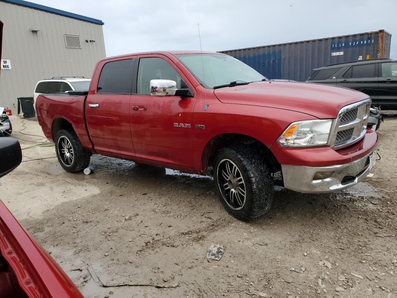 2009 Dodge RAM VIN 1D3HV13T19S717418 Copart auction photo, side / front end damage thumbnail 4