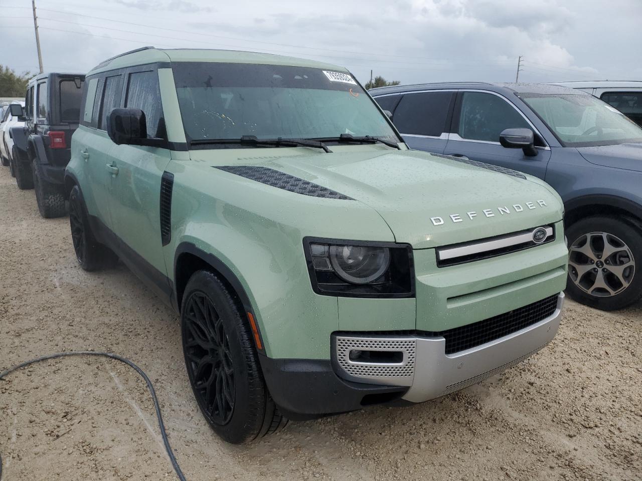 2023 Land Rover Defender VIN SALEW7EU7P2171974 Copart auction photo, water/flood damage thumbnail 4