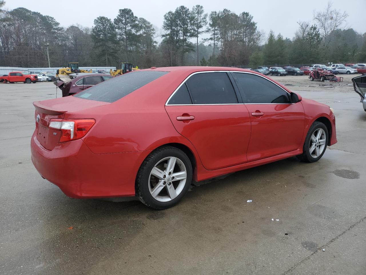 2014 Toyota Camry VIN 4T1BF1FK3EU791058 Copart auction photo, rear end damage thumbnail 3