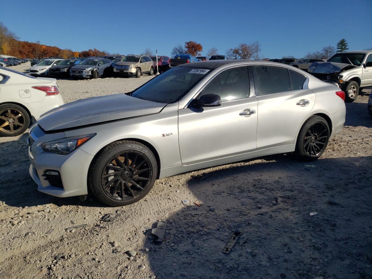 2017 Infiniti Q50 VIN JN1FV7AR4HM871704