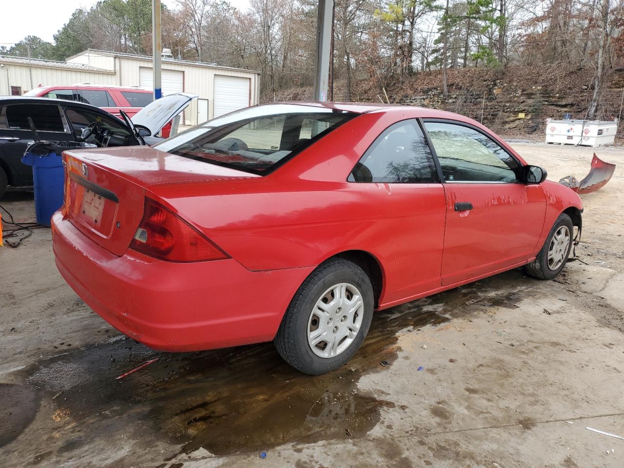 2002 Honda Civic VIN 1HGEM22202L061842 Copart auction photo, front end damage thumbnail 3