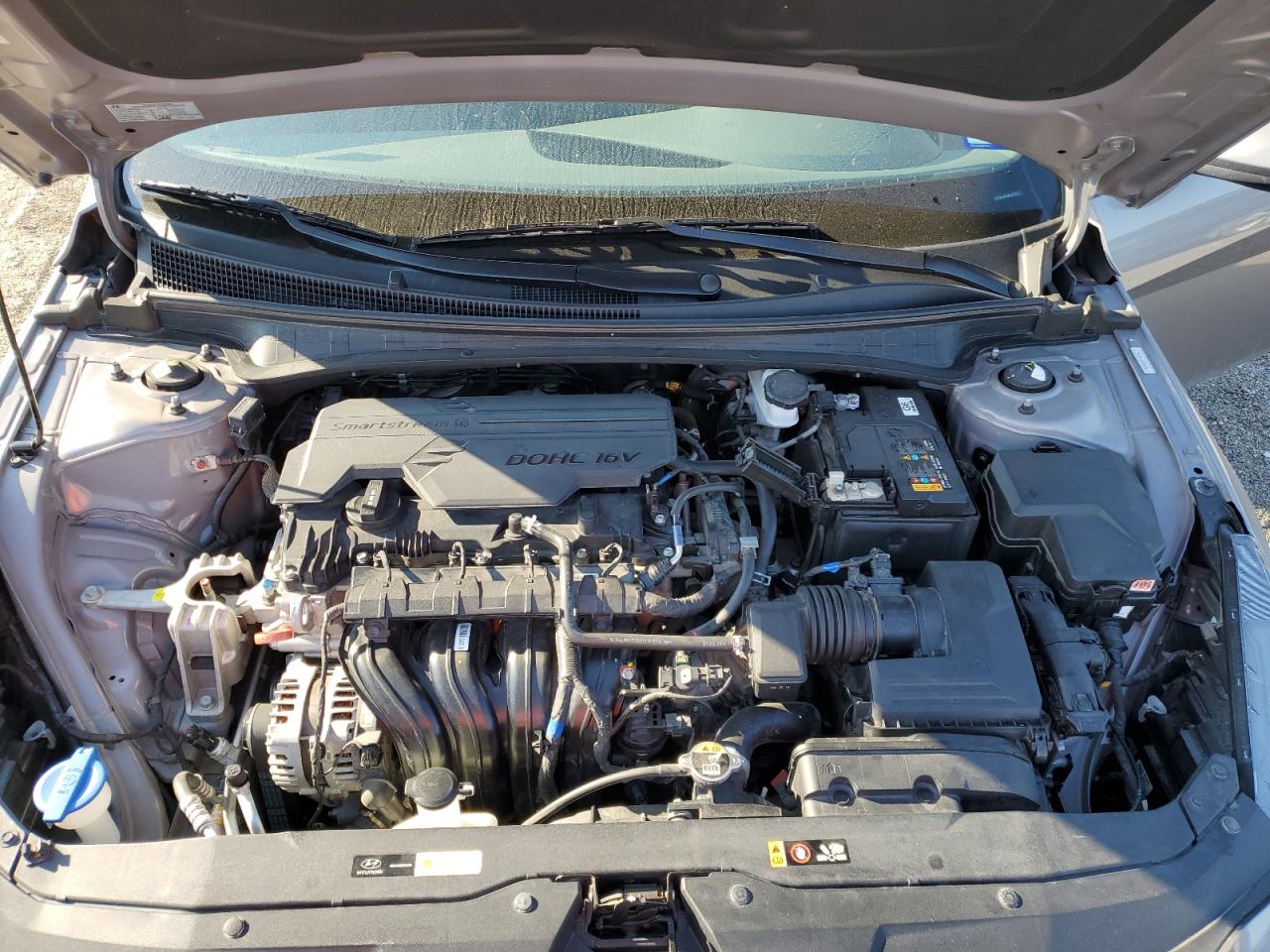 2023 Hyundai Elantra VIN KMHLM4AG1PU410146 Copart auction photo, water/flood damage thumbnail 12