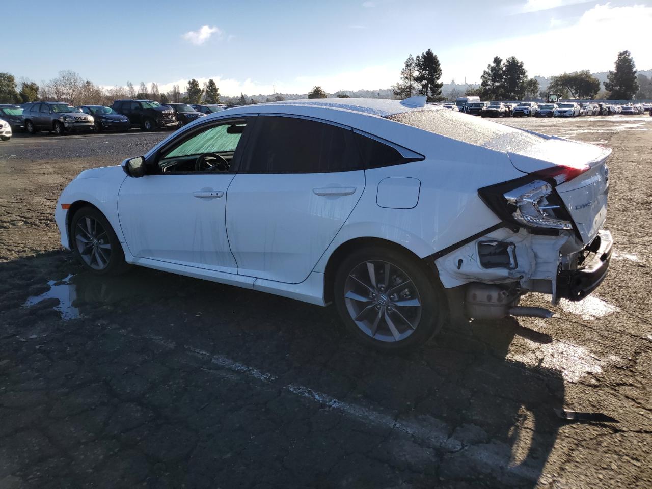 2021 Honda Civic VIN 19XFC1F32ME204613 Copart auction photo, all over damage thumbnail 2