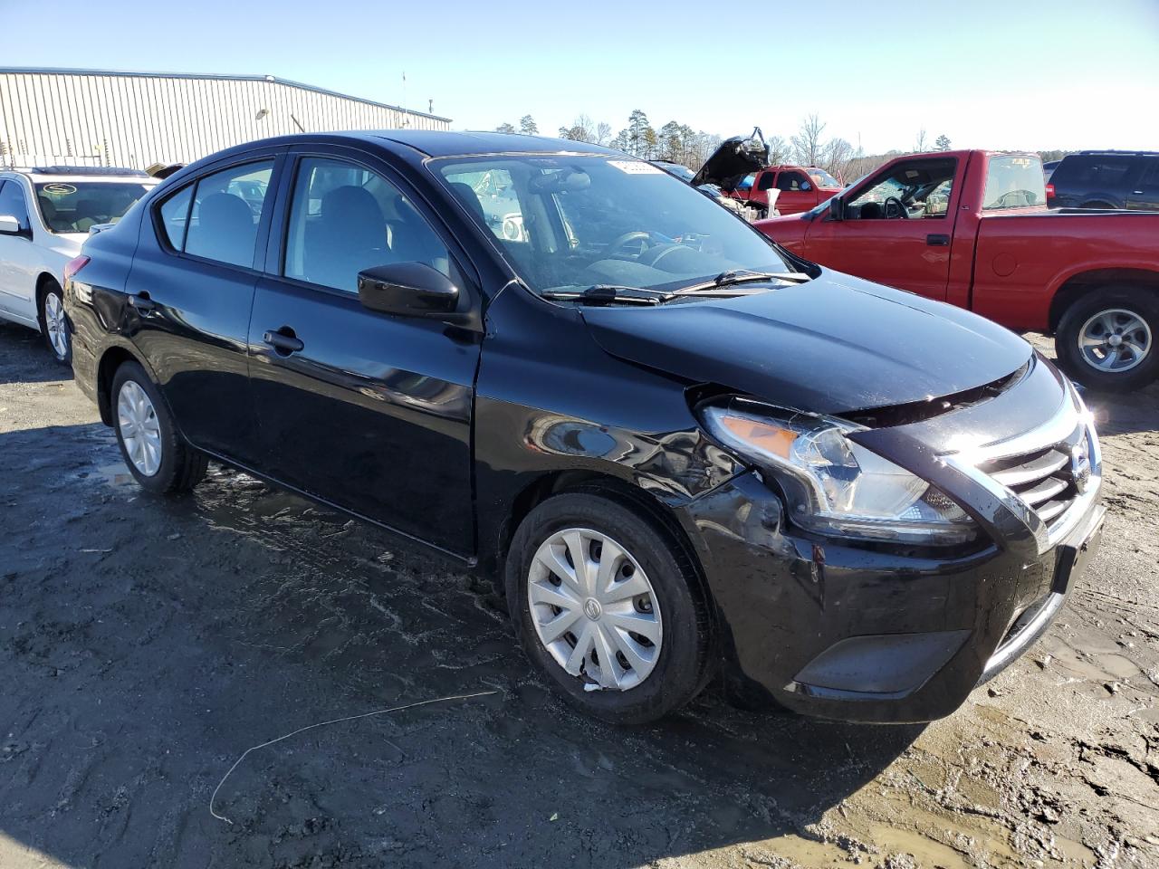 2018 Nissan Versa VIN 3N1CN7AP9JL807658 Copart auction photo, front end damage thumbnail 4