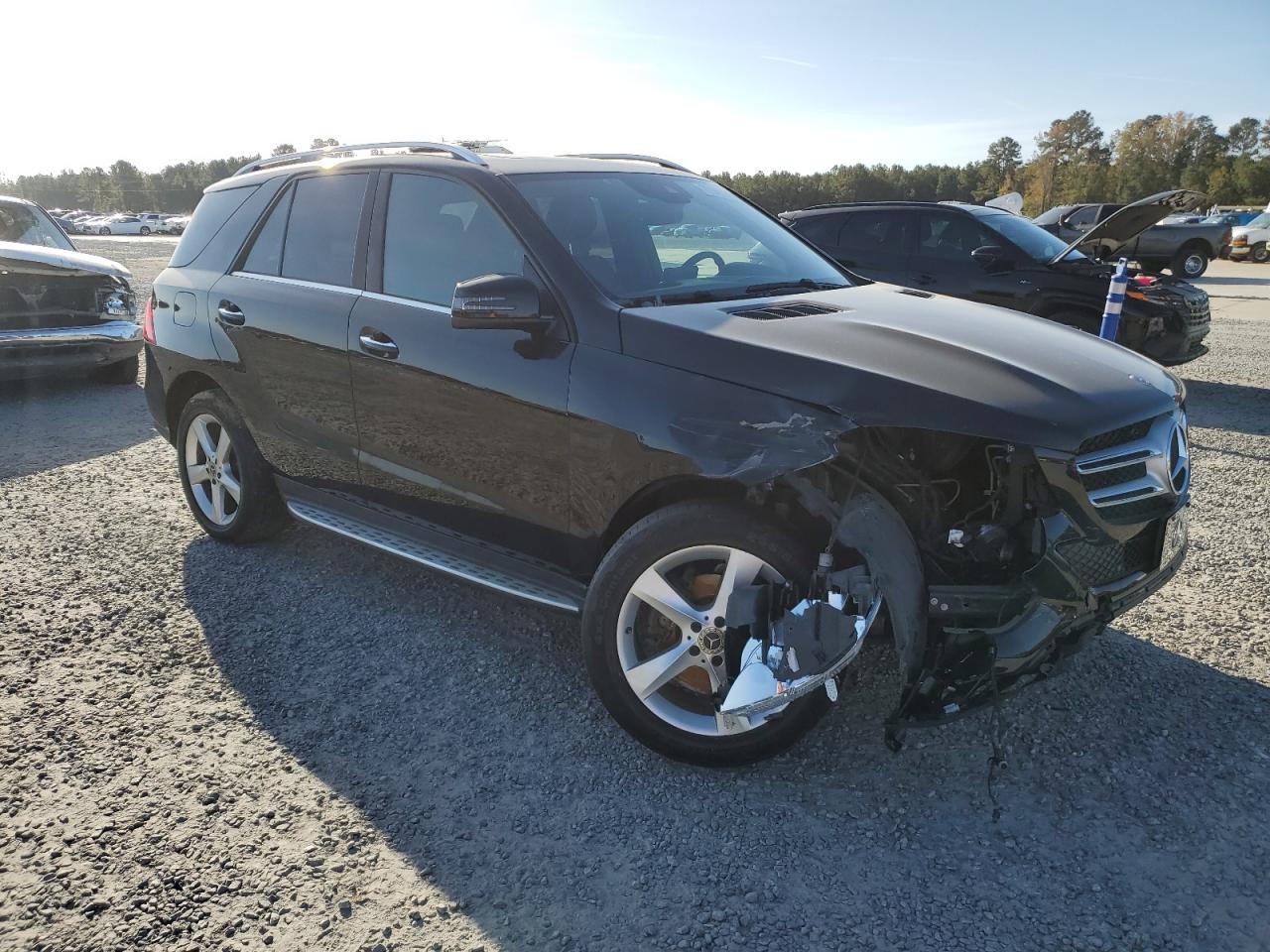 2017 Mercedes-Benz GLE VIN 4JGDA5HB7HA956496 Copart auction photo, front end damage thumbnail 4