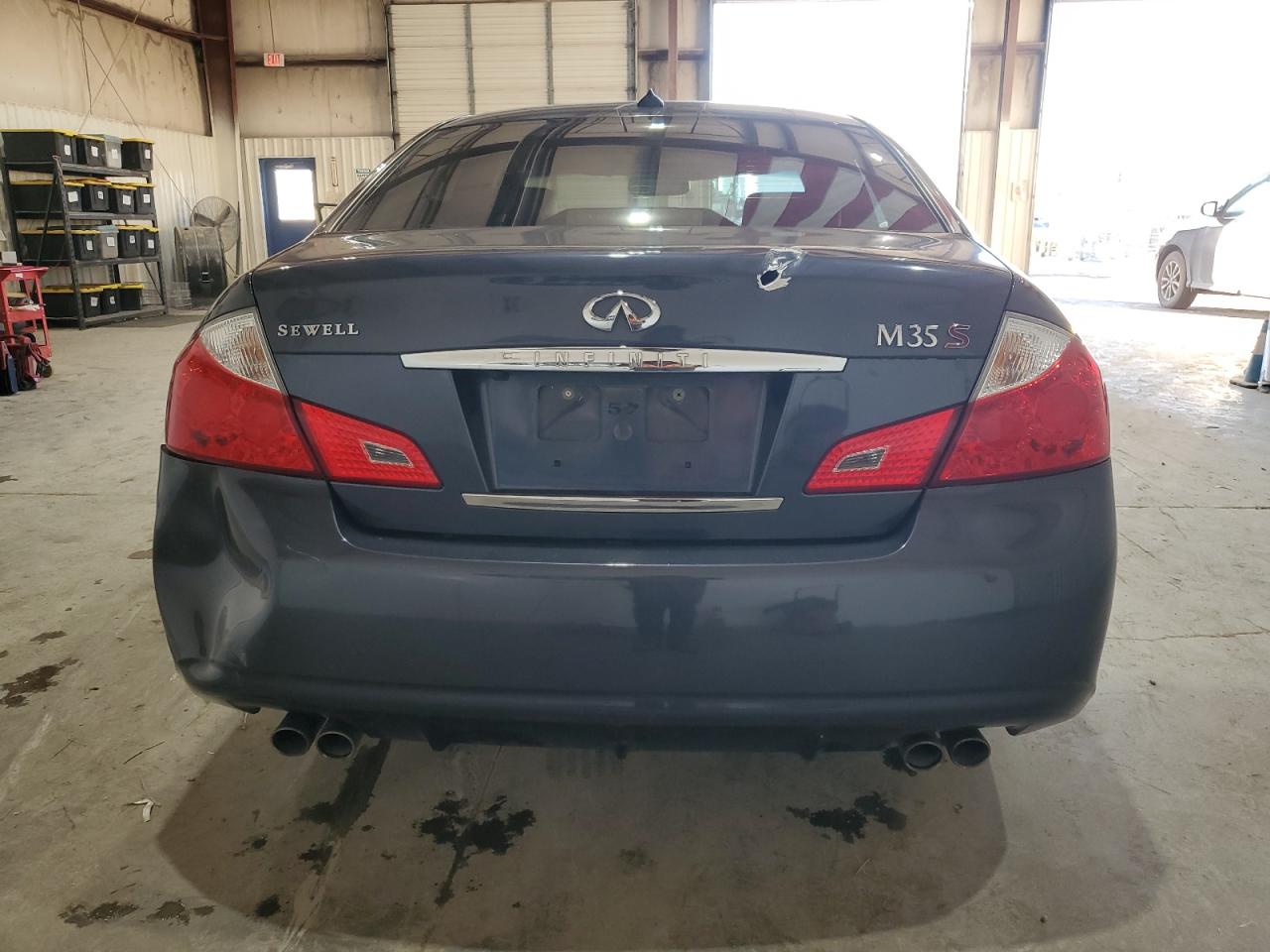 2010 Infiniti M VIN JN1CY0AP7AM910937 Copart auction photo, front end / mechanical damage thumbnail 6
