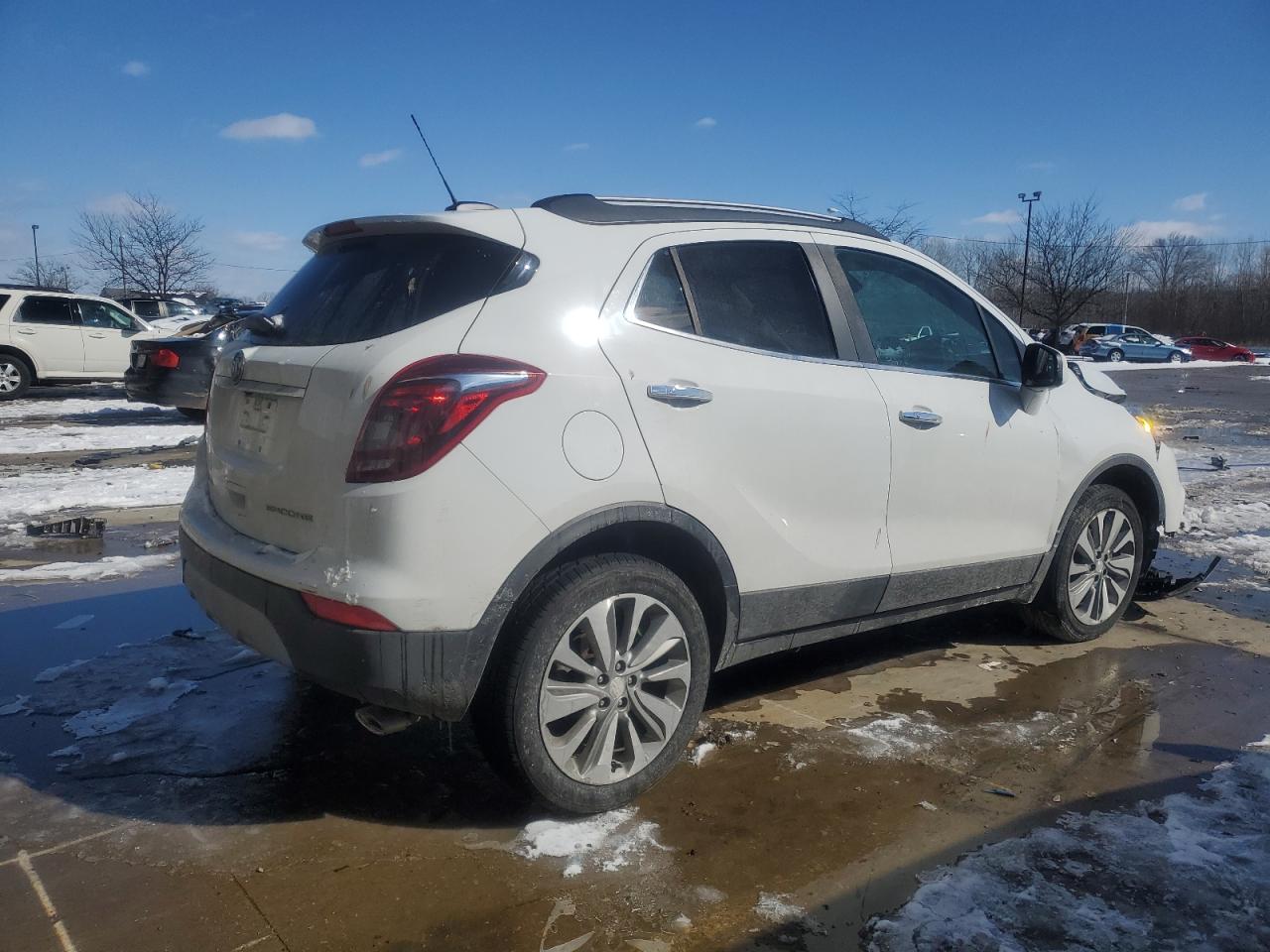 2020 Buick Encore VIN KL4CJASB9LB324629 Copart auction photo, front end damage thumbnail 3