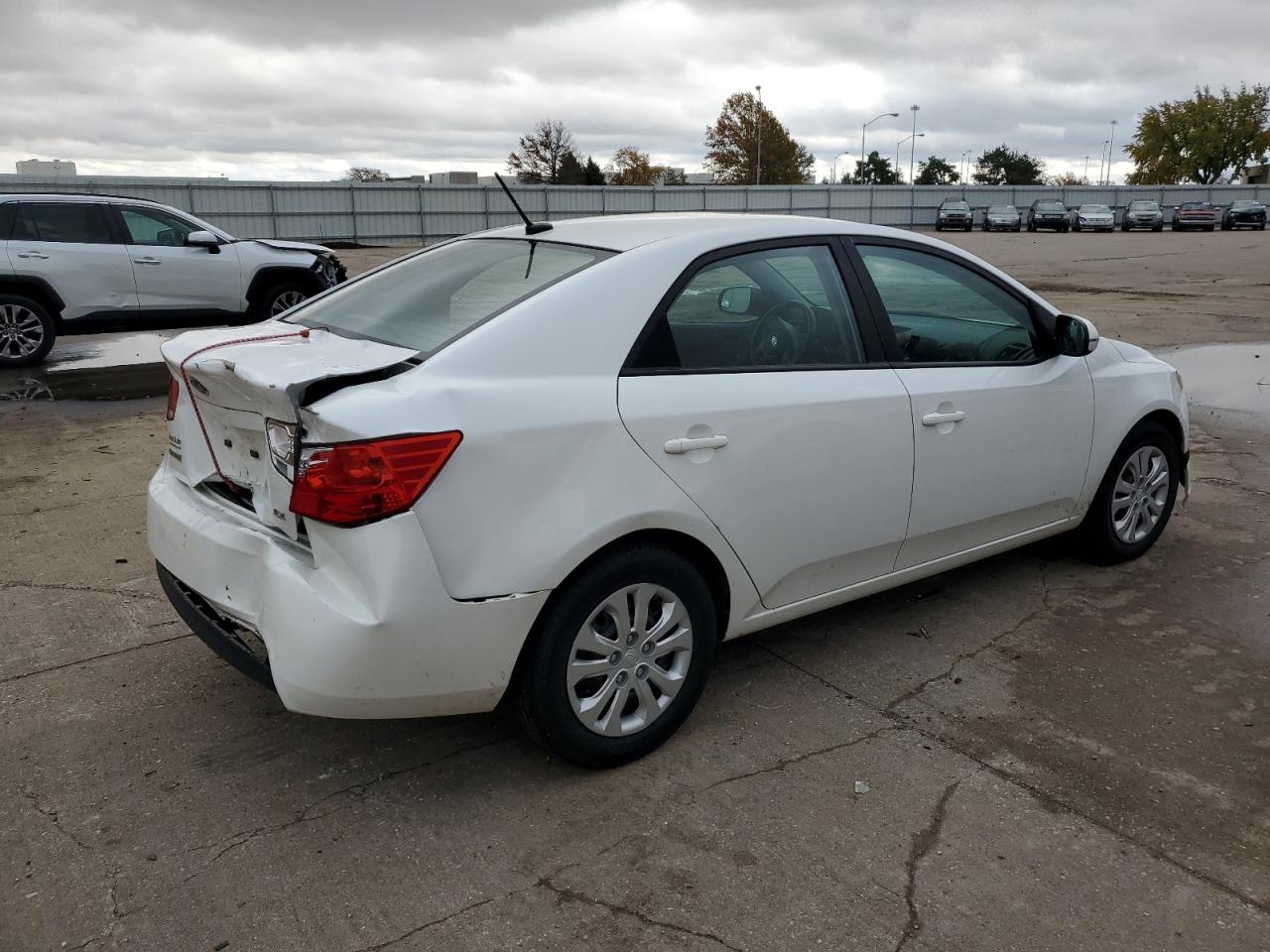 2012 KIA Forte VIN KNAFU4A23C5630038 Copart auction photo, rear end / minor dent/scratches damage thumbnail 3