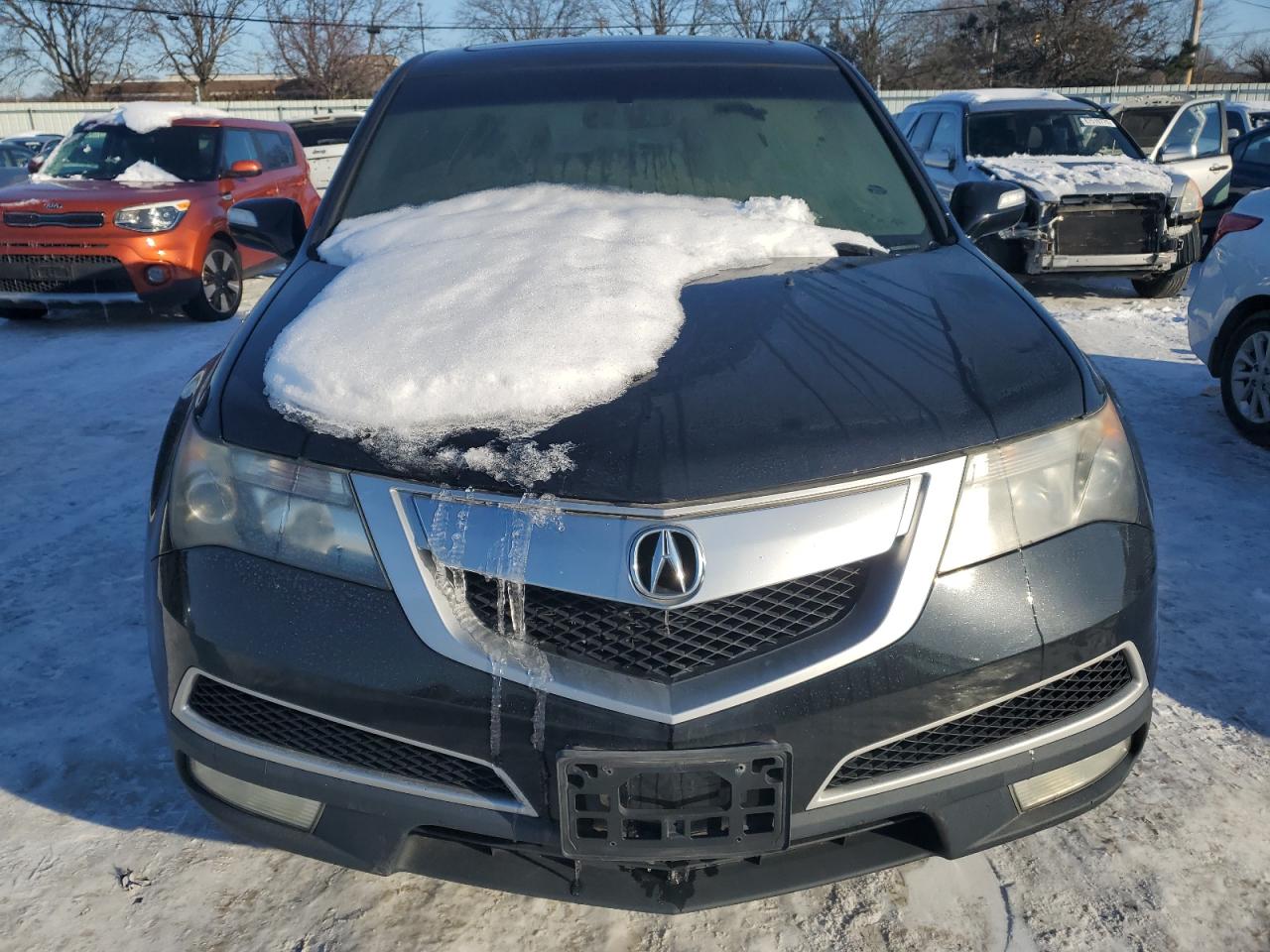 2012 Acura MDX VIN 2HNYD2H37CH505707 Copart auction photo, burn - interior damage thumbnail 5