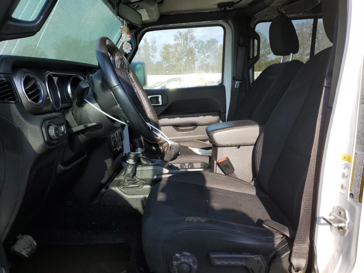 2019 Jeep Wrangler VIN 1C4HJXEN4KW620718 Copart auction photo, water/flood damage thumbnail 7
