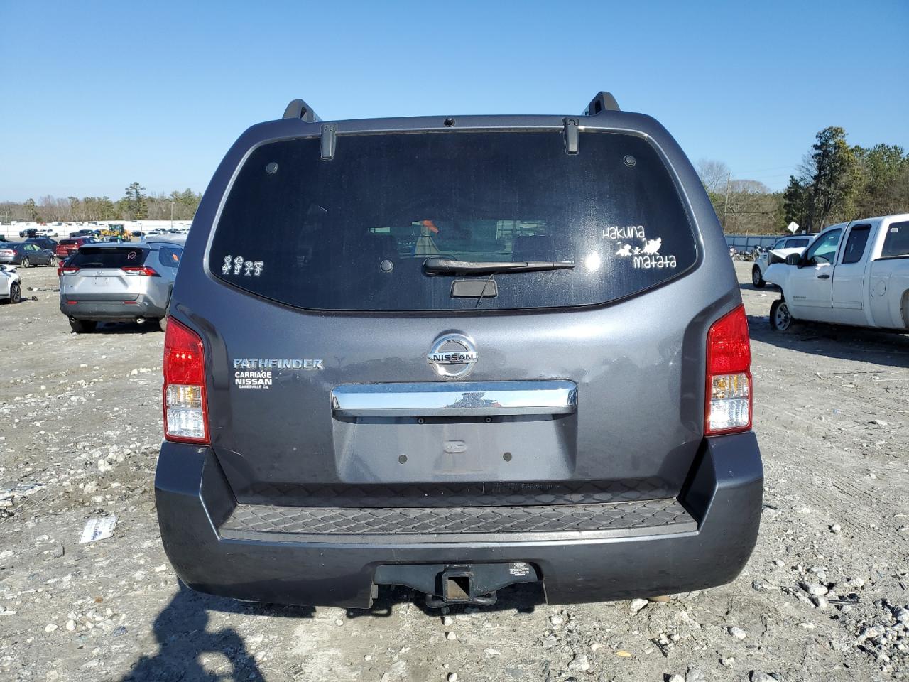 2011 Nissan Pathfinder VIN 5N1AR1NN8BC605983 Copart auction photo, front end damage thumbnail 6