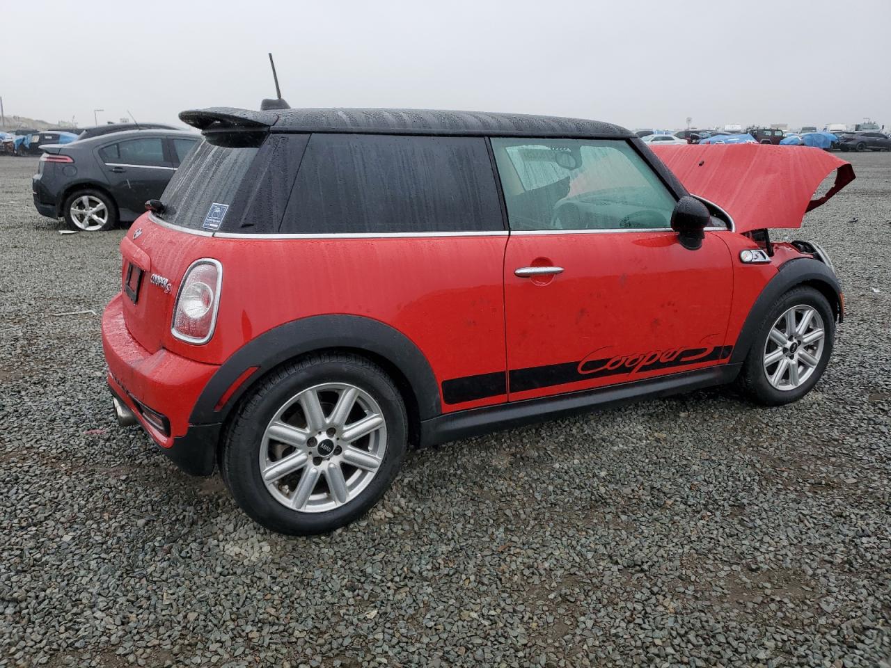 2013 MINI Cooper VIN WMWSV3C5XDT395230 Copart auction photo, front end damage thumbnail 3
