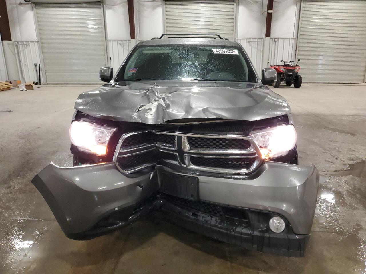 2011 Dodge Durango VIN 1D4RE4GG6BC712486 Copart auction photo, front end / rear end damage thumbnail 5