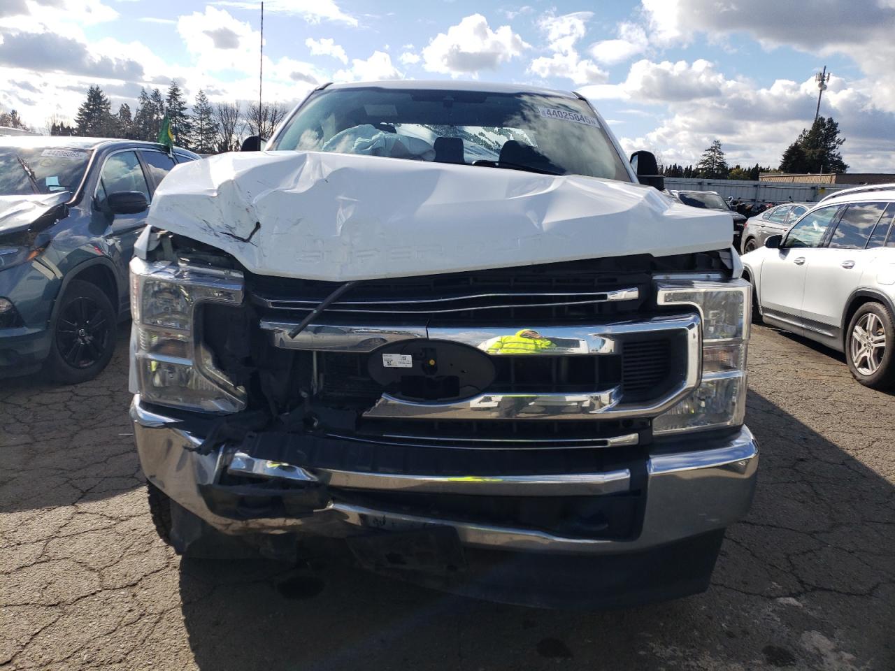 2022 Ford F250 VIN 1FT7X2B60NEF27845 Copart auction photo, front end damage thumbnail 5