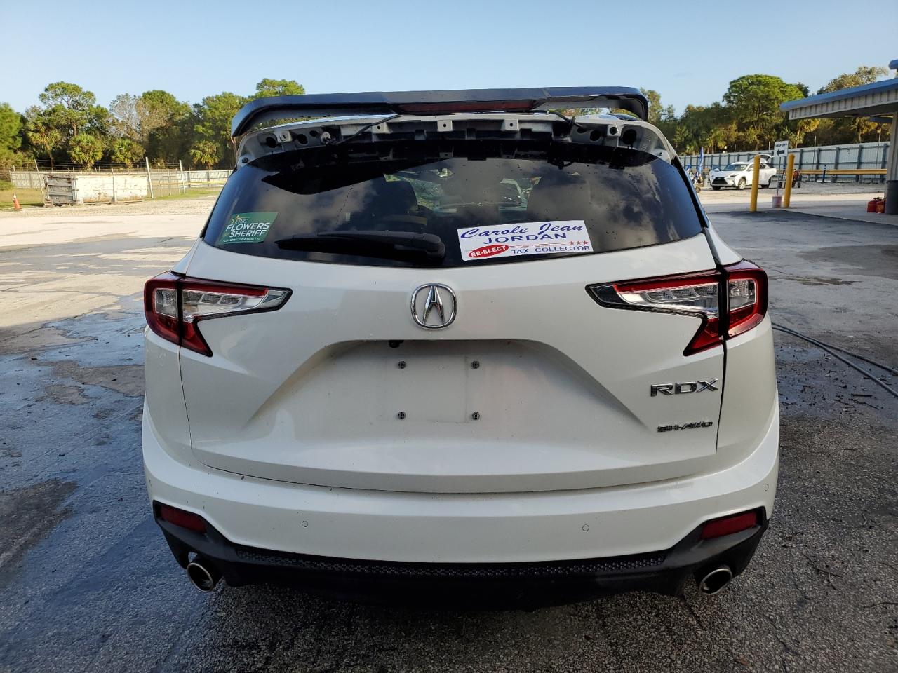 2019 Acura RDX VIN 5J8TC2H72KL004944 Copart auction photo, top/roof damage thumbnail 6