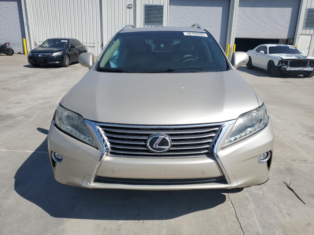 2015 Lexus RX VIN 2T2ZK1BA4FC161300 Copart auction photo, side / rear end damage thumbnail 5