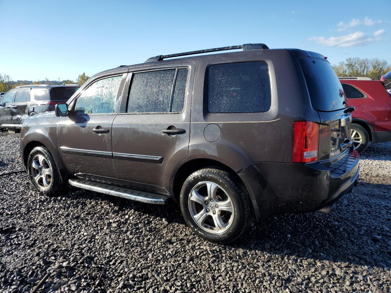 2013 Honda Pilot VIN 5FNYF3H51DB007372 Copart auction photo, front end damage thumbnail 2