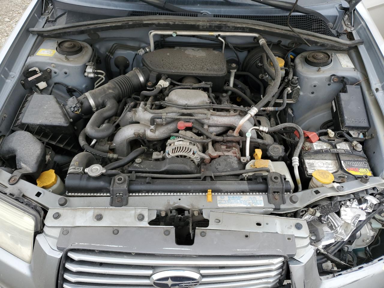 2007 Subaru Forester VIN JF1SG65677H707604 Copart auction photo, front end / rear end damage thumbnail 11