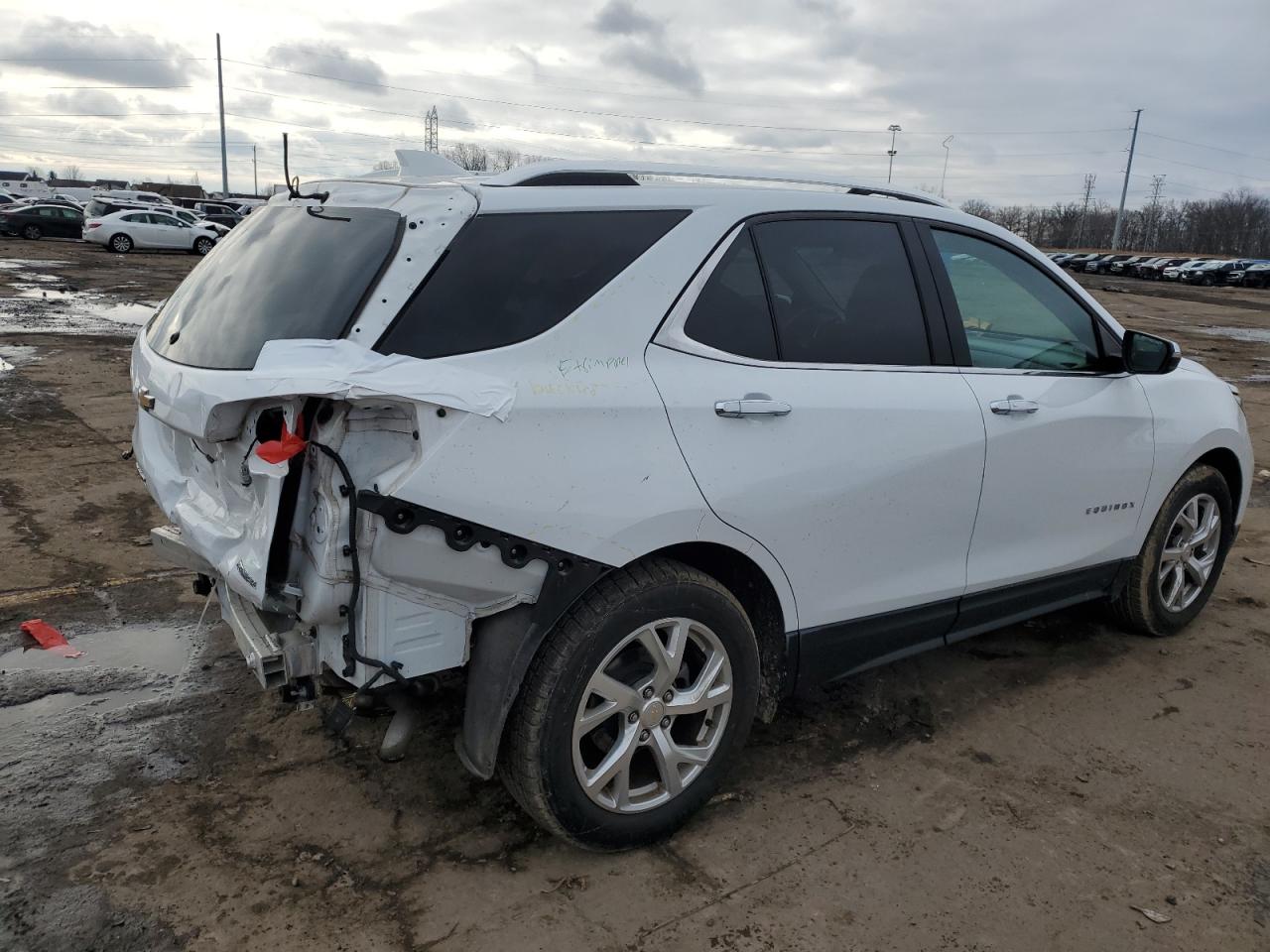 2020 Chevrolet Equinox VIN 2GNAXNEV3L6133601 Copart auction photo, rear end damage thumbnail 3