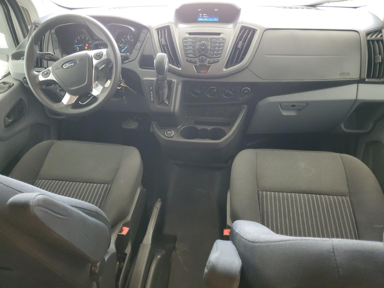 2018 Ford Transit VIN 1FBZX2ZM9JKB42684 Copart auction photo, top/roof / rear end damage thumbnail 8