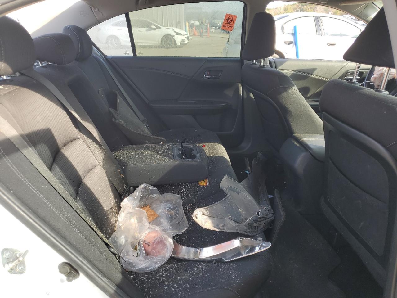 2014 Honda Accord VIN 1HGCR2F56EA026610 Copart auction photo, rear end damage thumbnail 10