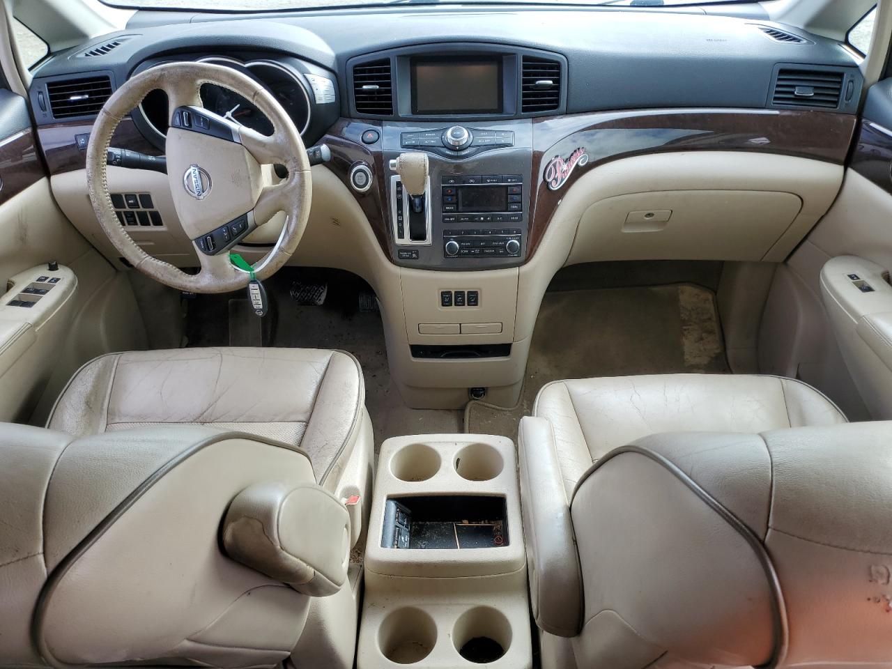 2015 Nissan Quest VIN JN8AE2KP6F9120020 Copart auction photo, rear end / front end damage thumbnail 8