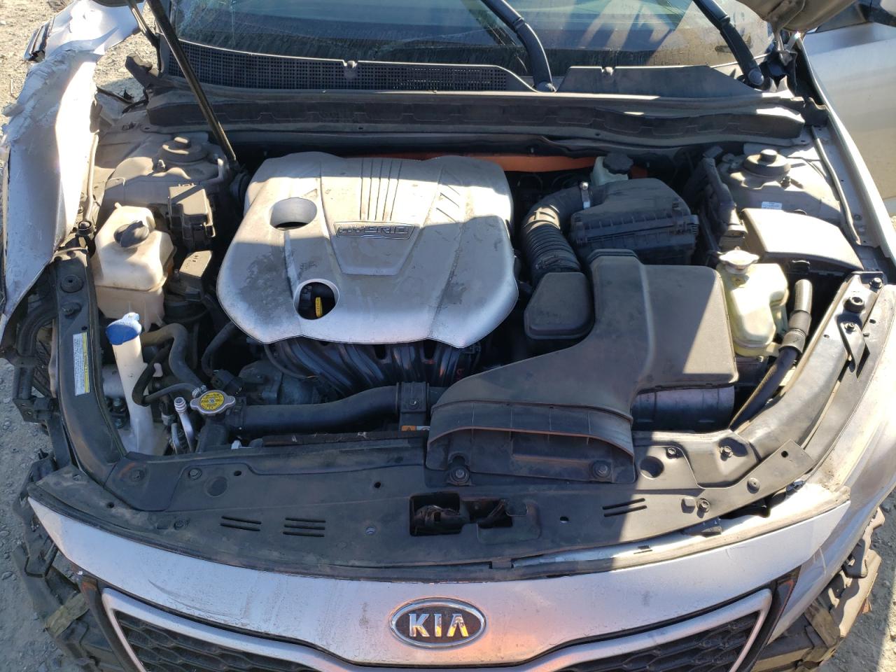 2011 KIA Optima VIN KNAGM4AD4B5002736 Copart auction photo, all over / mechanical damage thumbnail 11