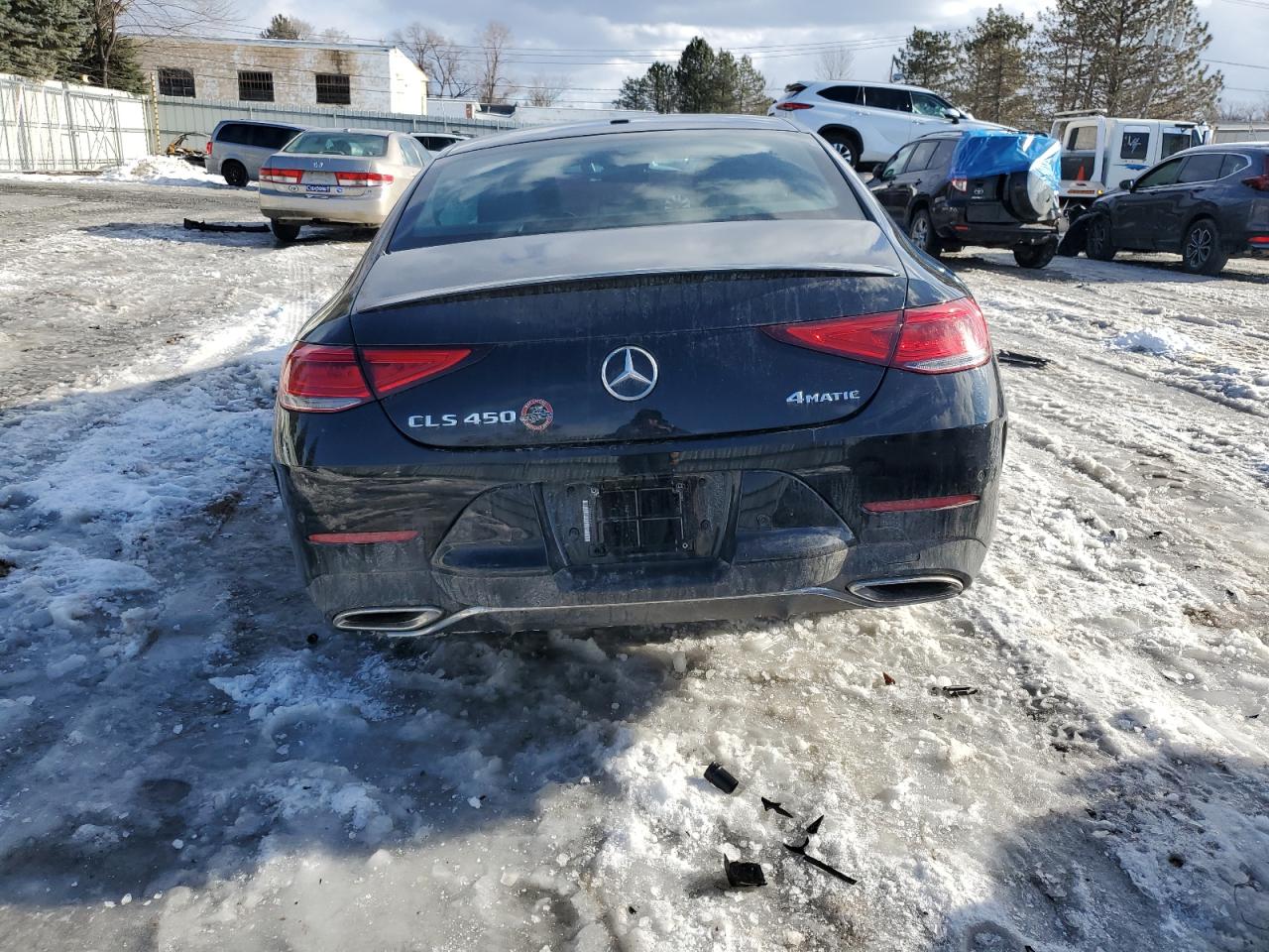 2021 Mercedes-Benz CLC-klasse VIN W1K2J5KB8MA086133 Copart auction photo, front end / all over damage thumbnail 6