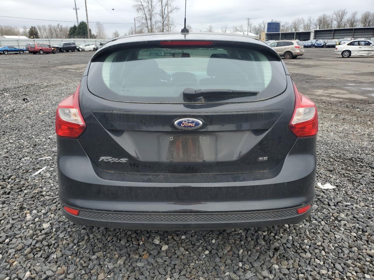 2013 Ford Focus VIN 1FADP3K26DL222906 Copart auction photo, side damage thumbnail 6