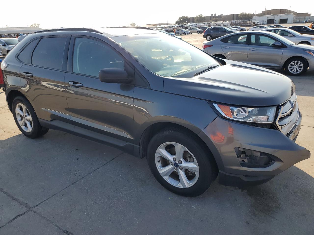 2018 Ford Edge VIN 2FMPK3G94JBB99936 Copart auction photo, front end damage thumbnail 4