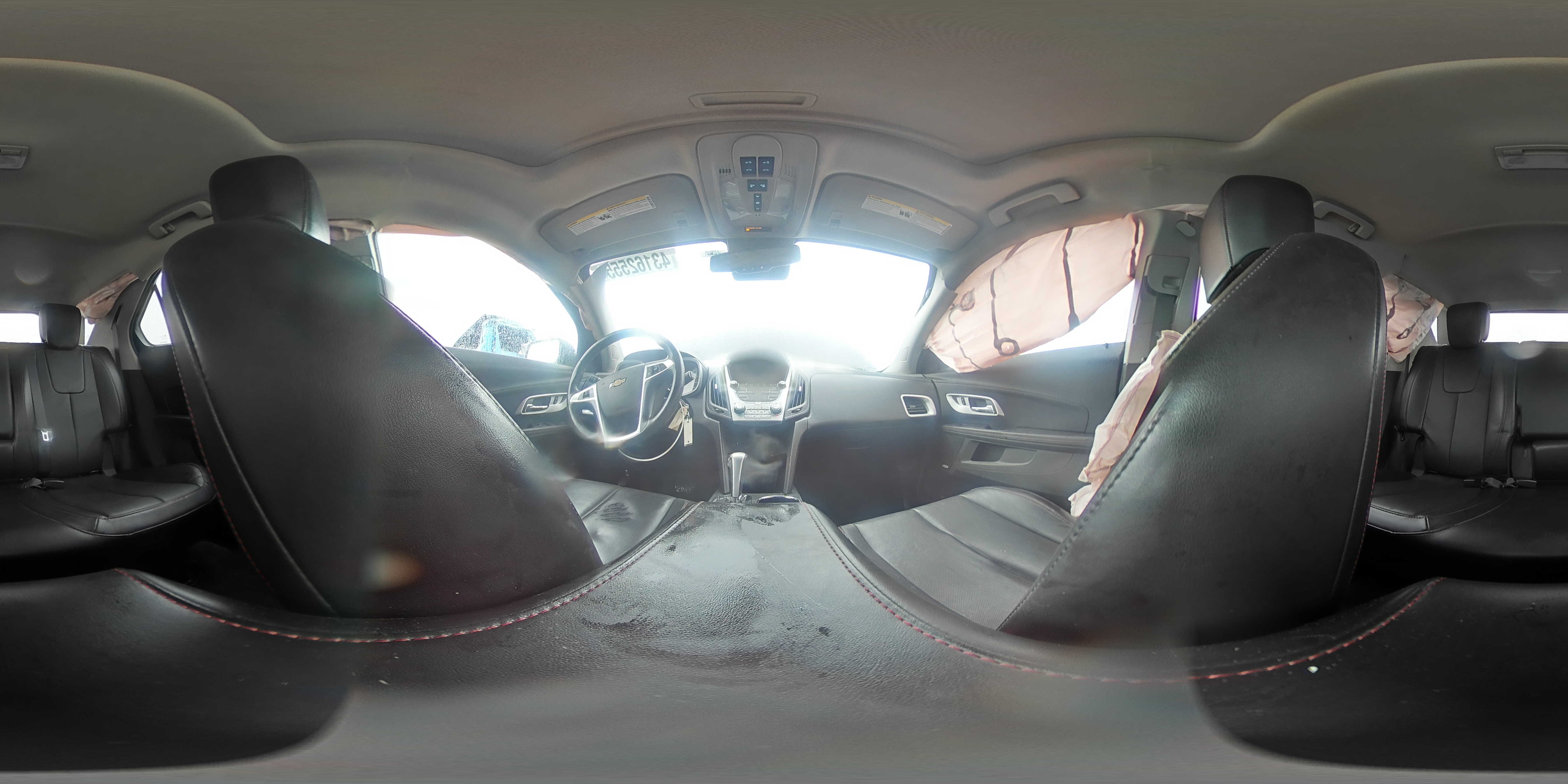 2015 Chevrolet Equinox VIN 2GNFLGE36F6309296 Copart auction photo, side / front end damage thumbnail 14