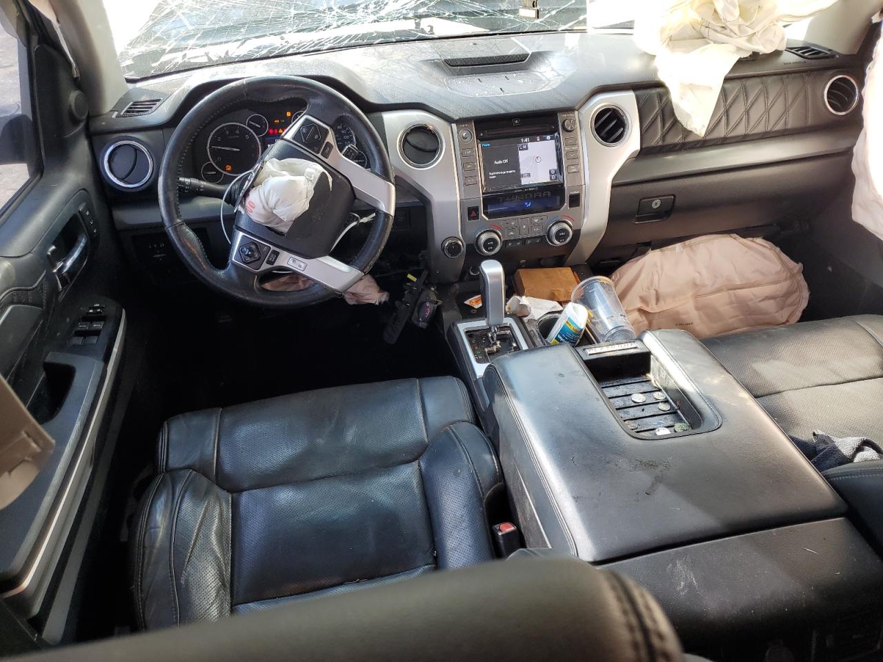 2015 Toyota Tundra VIN 5TFAY5F11FX442649 Copart auction photo, front end damage thumbnail 8