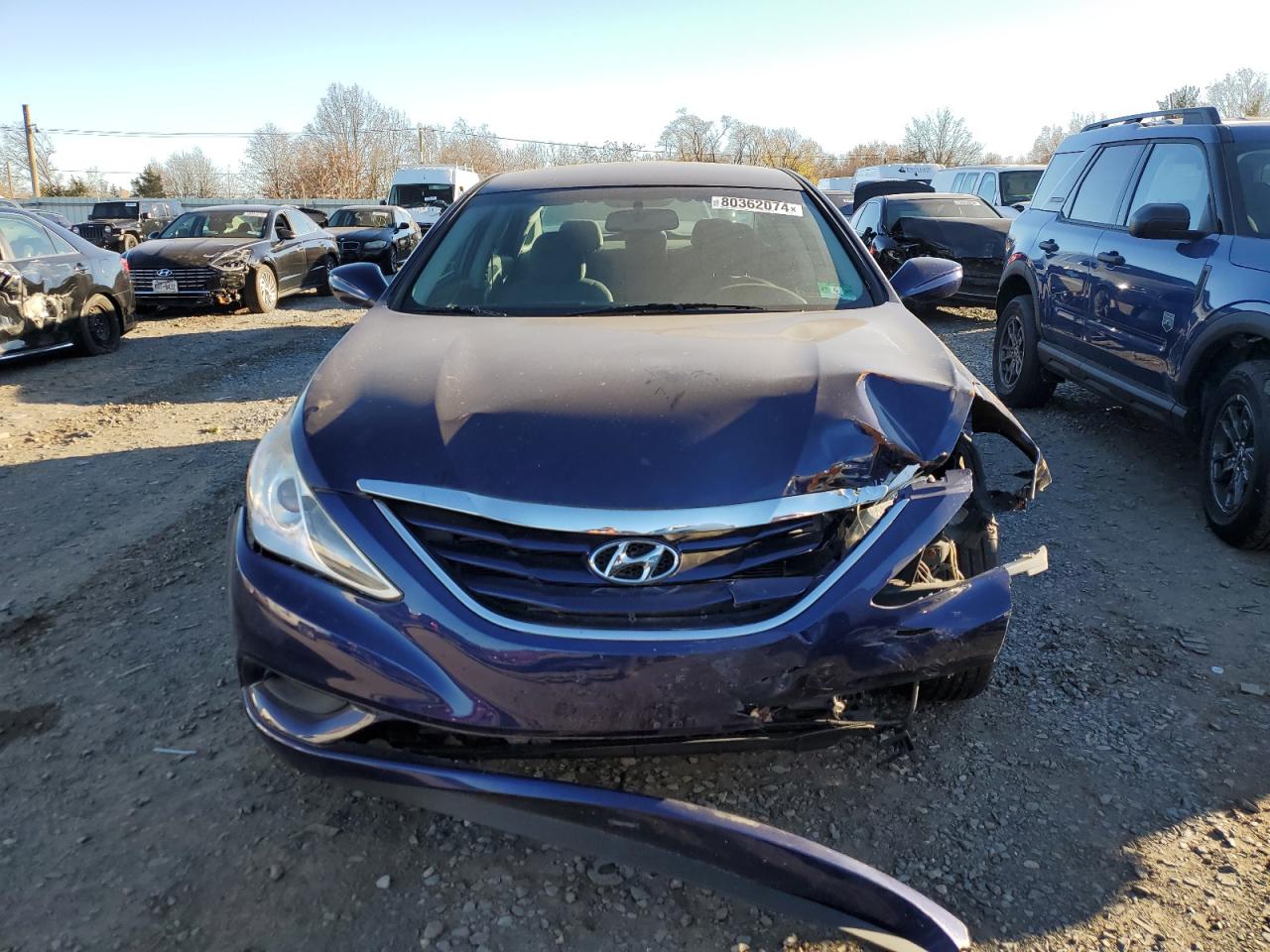 2012 Hyundai Sonata VIN 5NPEB4AC3CH465928 Copart auction photo, all over damage thumbnail 5