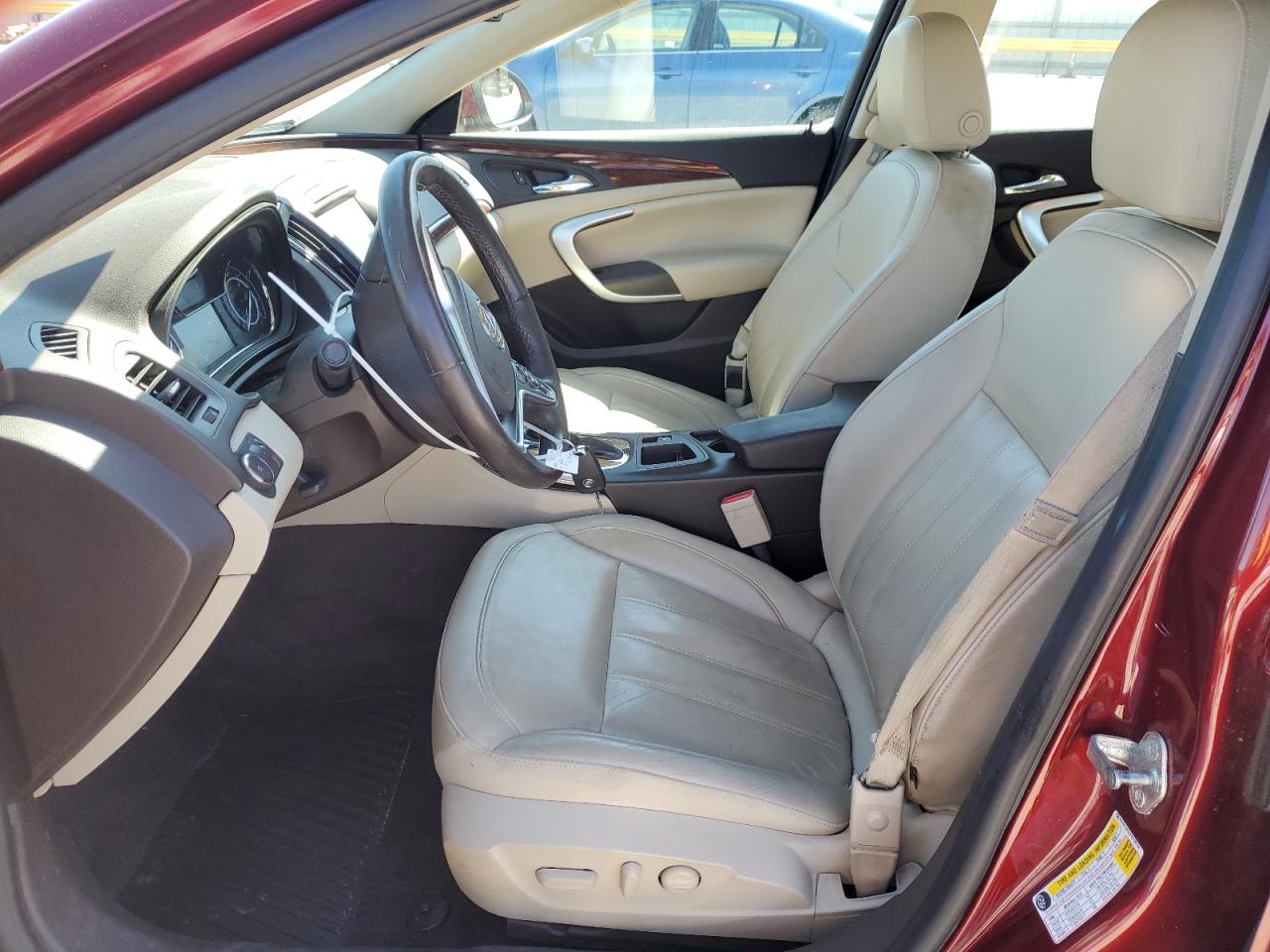 2017 Buick Regal VIN 2G4GL5EX2H9139794 Copart auction photo, front end / hail damage thumbnail 7