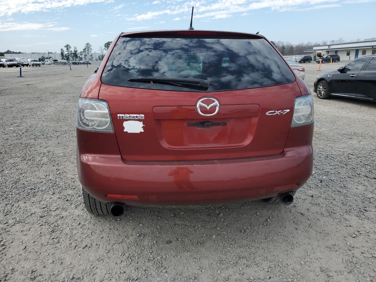 2007 Mazda CX-7 VIN JM3ER293370155499 Copart auction photo, front end damage thumbnail 6