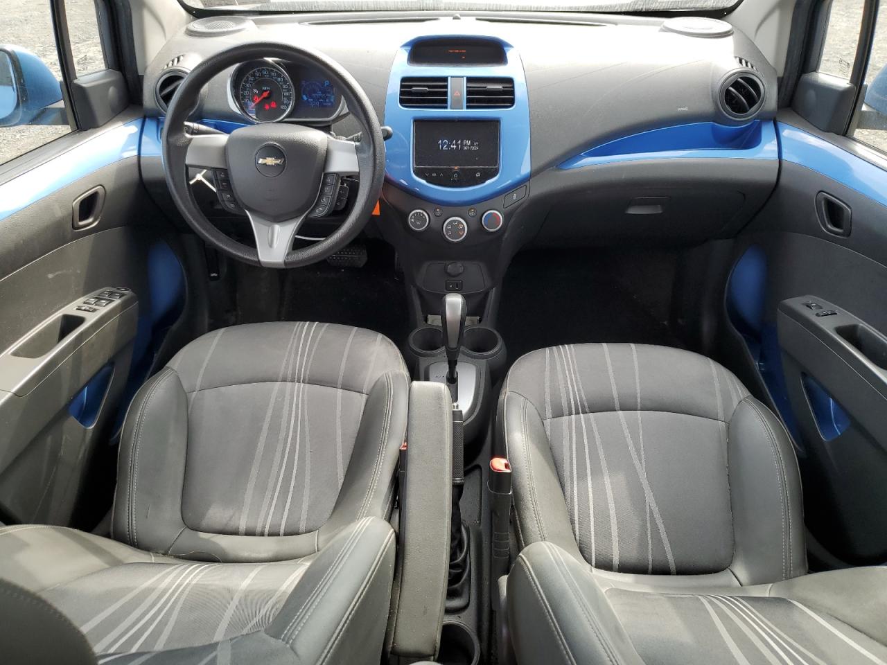 2014 Chevrolet Spark VIN KL8CD6S92EC410636 Copart auction photo, rear end damage thumbnail 8