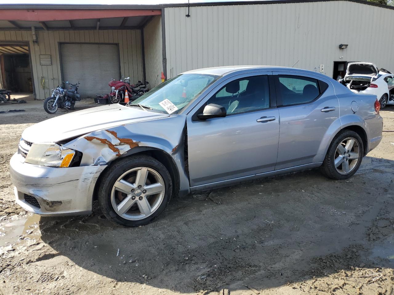 2013 Dodge Avenger VIN 1C3CDZAB1DN688545