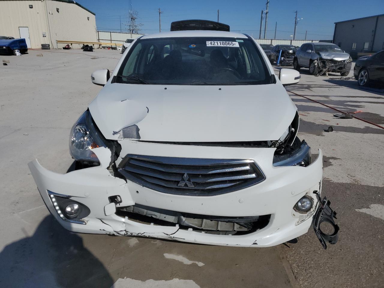 2017 Mitsubishi Mirage VIN ML32F4FJXHHF14049 Copart auction photo, front end / minor dent/scratches damage thumbnail 5