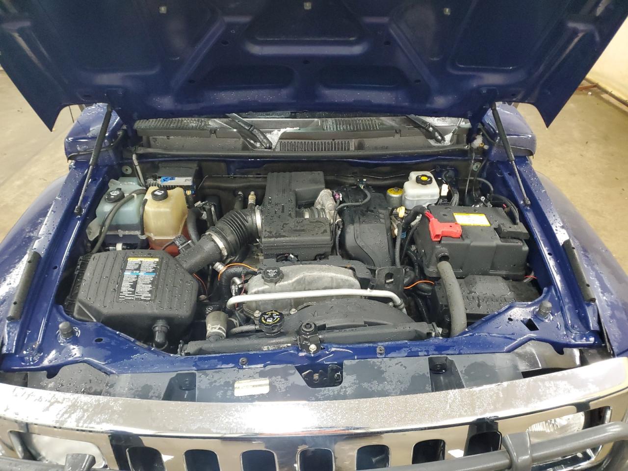 2009 Hummer H3 VIN 5GTEN13E898117093 Copart auction photo, undercarriage damage thumbnail 12
