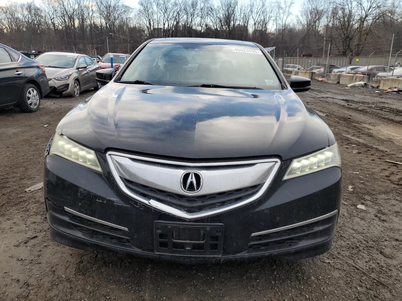 2017 Acura TLX VIN 19UUB1F51HA004909 Copart auction photo, side damage thumbnail 5