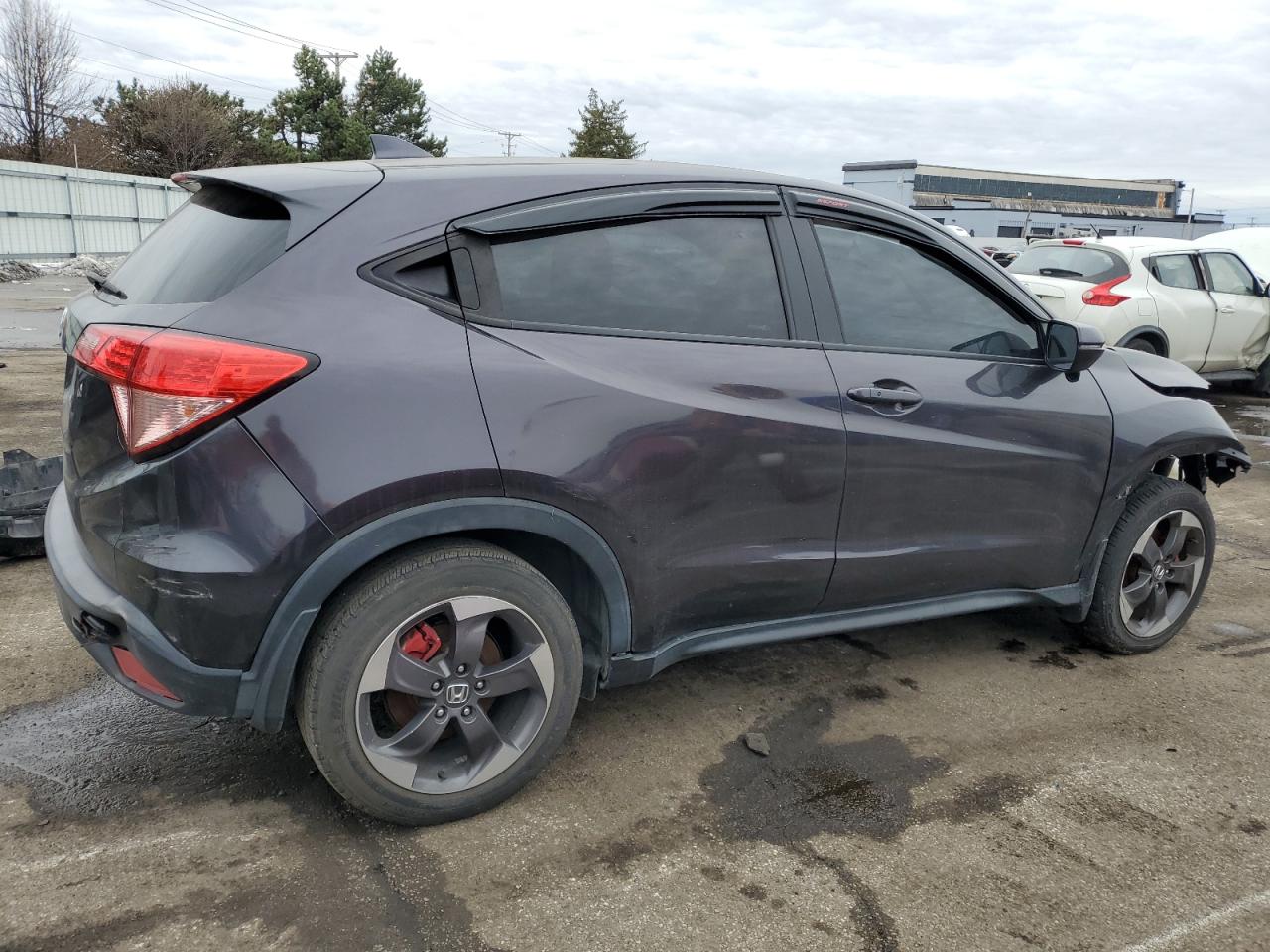 2018 Honda HR-V VIN 3CZRU5H56JM708027 Copart auction photo, front end damage thumbnail 3