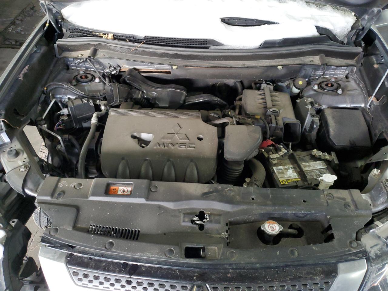 2019 Mitsubishi Outlander VIN JA4AZ3A37KZ021425 Copart auction photo, all over damage thumbnail 12
