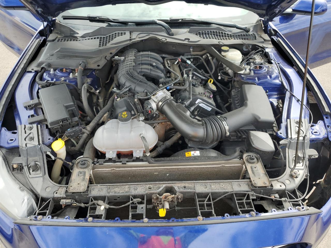 2016 Ford Mustang VIN 1FATP8EM8G5323847 Copart auction photo, front end / side damage thumbnail 11