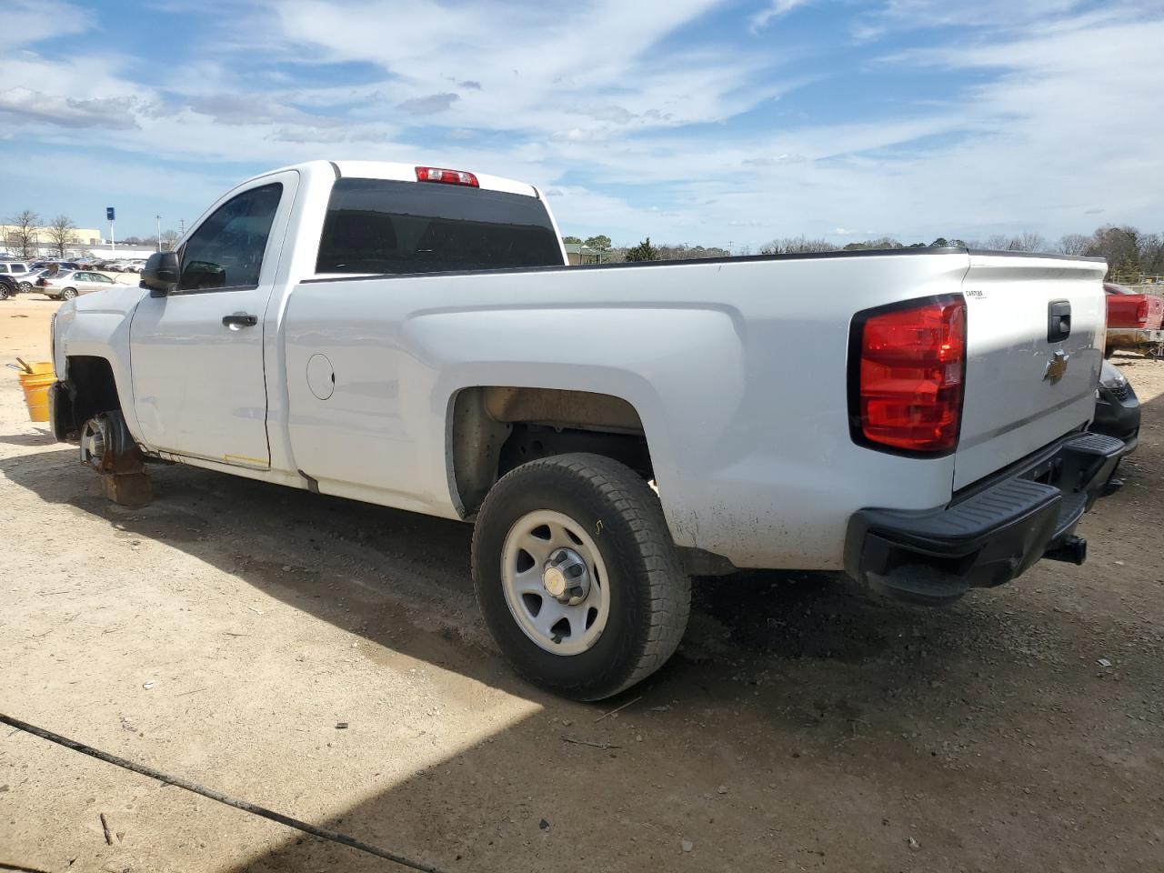 2018 Chevrolet Silverado VIN 1GCNCNEC2JZ366844 Copart auction photo, front end / rear end damage thumbnail 2
