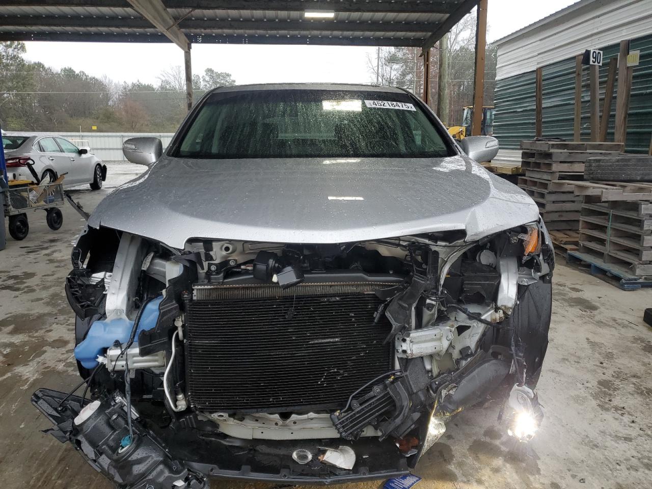 2015 Acura RDX VIN 5J8TB4H55FL021370 Copart auction photo, front end damage thumbnail 5