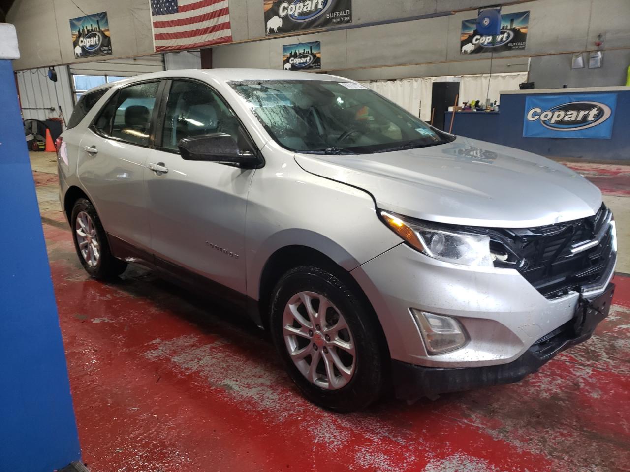 2021 Chevrolet Equinox VIN 3GNAXSEV5MS172269 Copart auction photo, front end damage thumbnail 4